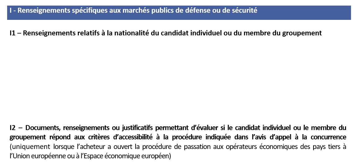 extrait du DC2 pour appel d'offre marché public de sécurité